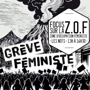 8 mars à Nantes - Focus sur la Zone d'Occupation Féministe